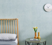 코지하우스 3D 접착식 단열벽지 셀프 도배 곰팡이 결로 방지 보온 체크 스카이 10M : Cozy-House