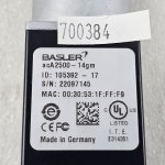 제품번호  700384  /   EDMUND OPTICS  16mm/F1.8     33304  ,  BASLER  acA2500-14gm   105392-17   @ 3-1 : 준 자동화