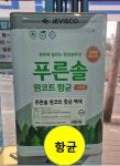제비스코 푸른솔 원코트 항균 페인트 16L 백색 친환경 항곰팡이 수성 원터치 벽지 베란다 : 왔다 페인트
