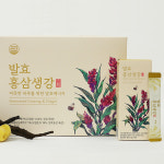 구록원 먹기편한 발효 홍삼 생강 스틱 10g x 30포 선물세트/생강청 홍삼스틱 홍삼즙 생강즙 : konmall