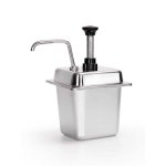 소스 대용량 디스펜서 10ML 3 드리즐 출하량 5L 카페 펌핑 시럽펌프 소스펌프 양념통 35 시럽통 펌핑기 1L 스텐통 스텐뚜껑 10ml출량... 