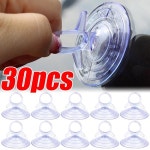 30/10Pcs 자동차 유리 앞 차양 흡입 컵 작은 PVC 빨판 창 후크 45mm 바이저 : banamoly10