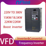 주파수 변환기 입력 출력 3상 5kw 22kw 30kw 15kw 18 단상 220 vfd 380 : 오두막37