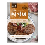 [box] 굿프랜즈 그릴떡갈비 1000g x 10봉 대용량 업소용 pc방 식당용 분식 : 굿프랜즈 공식스토어
