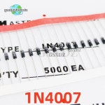 정류기 다이오드, 1N4007 4007 1A 1000V, DO41, 로트 당 100 : 저무리13