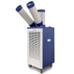 캐로스 2구 일체형 이동식 대형 코끼리 에어컨 CPC-F3900B (블루) 대형주방 야외 산업용 공업용 D : 컴퍼니DM