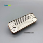 가열 스틸 플레이트 플레이트 가스 12 ARISTON 교환기 스테인레스 보일러용 교체 용광로 142MM 304 : 프레시허