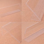 제이에스웍 가로형 단면쇼케이스 300x100mm 가격표 테이블안내판 광고판 : 제이에스웍스