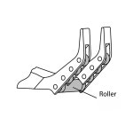 바퀴 노루발KP367 Roller(아들러 호환가능) : 듀코프 아들러 한국 총판