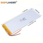 4050160   3700mAh 3.7V 3750159   충전식 리튬 이온 리튬 폴리머 배터리 : 구십플렉스