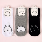 농담곰 양말 담곰이 퍼그 두더지고로케 덧신 단목 중목 양말 세트 : 리스트원