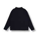 XL-6XL 바이모노 인생 뉴테크 오픈 카라 긴팔티 남자 빅사이즈 오버핏 티셔츠 : 바이모노