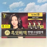 리엔 흑모비책 한방크림염색 흑갈색/새치용 : 투엔티포유