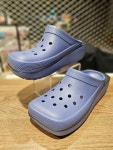 [크록스 직영] 브런트 토 페인티드 엣지 남녀공용 슬리퍼 비쥬 블루/ 210123-402 : 현대송도 크록스