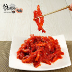 [속초명가젓갈] 국내산 생더덕무침 600g 1kg 무배 아삭한 식감의 건강한 맛 더덕구이 : 속초명가젓갈