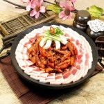 매콤한[아라쭈꾸미]맛집 양념 주꾸미볶음 쭈꾸미볶음 1인분/300g 캠핑 야식 술안주 밀키트 : 아라쭈꾸미닭갈비