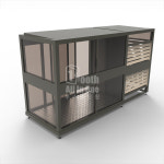 부스올인원 BORN-257 쓰레기 분리수거장 아파트 재활용 주문제작 설치시공 : 부스올인원