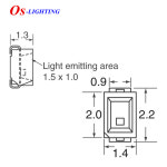 미니 0805 백색 SMD LED 10mA 3 1V 113MCD 라이트 비즈 LW M673P1R2FKPLZ , LW M673 LWM673, 2 0x1 4mm, 10 : 저무리13