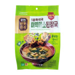 풀무원 즉석국 미역미소된장국, 6g, 5개 : 재원할인마트