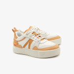 [LACOSTE]  라코스테 여성 L002 가죽 투톤 스니커즈 (RZ0027W)1Y9 : FACTORYOUTLET
