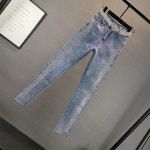 진주 청바지 팬츠 보석 일자 진 엄마 여성 봄 장식 : 모두의 코너