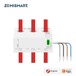 Zemismart Zigbee 스마트 에너지 미터 3 상 4 어시스턴트 415V 모니터 선 전력 홈 2MQTT 센서 제어 208V : sellna71