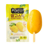 설빙 아이스망고바 냉동망고스틱 60g, 50개 : 테이스트 살롱