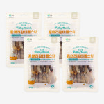 펫시밀 동물병원입점 동결건조 수제간식 용대리 황태롤스틱, 45g, 4개 : 펫시밀