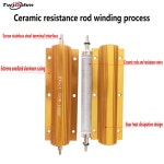 7R 1개 알루미늄 저항기 100W 고출력 RX24 2R3R0 5R4R5R1KJ6R 1옴 : lieultree2