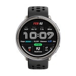 어메이즈핏 액티브2 라운드 스포츠 실리콘 운동 러닝 하이록스 건강 전화 통화 스마트워치 : 어메이즈핏