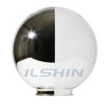 PC 글러브 300mm 세로증착 야외조명 간판조명 반투명 유백/투명 : 아톰전기조명