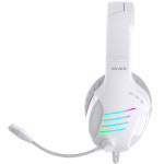 아이리버 게이밍 헤드셋 USB ENC 마이크 어학용 EQWEAR-G7H 화이트 : 아이리버 공식인증대리점유진