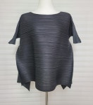 하이퀄리티 플리츠 펄 날개 반팔 탑 3color : 르베앙