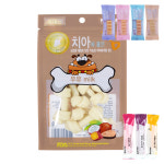 뉴트리오 덴탈껌 치아에좋은껌 우유, 80g, 1개 : 바른펫