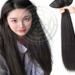 모드샵 풍성한 부분가발 헤어피스 3개 60cm 세트 헤어용품 여성가발 : 모모드샵
