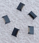 배터리 FPC 커넥터 6 핀 센스 연결 접점 소켓 A1706 A1989 A1707 A1990 J6951 용 100 100PCS 100PCS : 능파상사