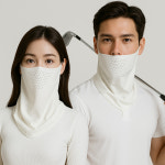 믿추 자외선차단 마스크 얼굴 햇빛가리개 골프 등산 러닝용 쿨링페이스 : 믿추