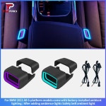 11 가지 색상 주변 조명 BMW 2 3 4 5 6GT 7 8 시리즈 LED 안전 벨트 버클 램프 : 프리미움브릿지