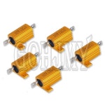 알루미늄 파워 금속 케이스 권선 저항 1R 2R 3R 5R 6R 8R 10R 20R 100R 150R 1K 2K 5K 10K Ohm RX24 0.01 ~ 30K 1 개 : 구십육플렉스