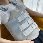 신진바이오 의료용 허리보조기 TLSO 병원용 척추압박고정 의료기기 흉추 요추 보조기 : 실루엣스타킹