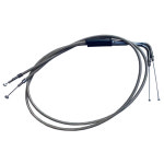 스테인리스 소프테일 트윈 XL1200 다이나 모델용 883 할리 편조 스포스터 스틸 : 리을트리1