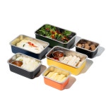 데어코 200 도시락통 직장인 스텐 도시락통 샐러드 런치박스 겸 반찬통 600ml, 네이비 : 데어코