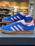 아디다스 여성용 스니커즈 가젤 GAZELLE W JH7219 BLUE/ORCFUS/GUM3 : 롯데김해 ABC마트