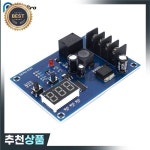 DC 12-24V 스토리지 리튬 배터리 충전기 제어 스위치 보호 보드 LED 디지털 전압계 컨트롤러 모듈 : 3월9일
