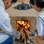 시골 농촌 장작불 가마솥 밥짓기 체험 체험권 체험여행 : 하추리산촌마을