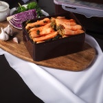 쿨맥시2 직사각 밀폐용기 핸들형 초코 26호 3L 김치통 장아찌통 야채통 : 우리집마트