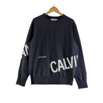 남110/캘빈클라인 블랙 로고 맨투맨 Z6711 : 공룡빈티지