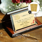 [뽀르띠] 순금 1g 카네이션 골드바 상패 어버이날 부모님 선물 감사패 1번 GTX007 : 뽀르띠