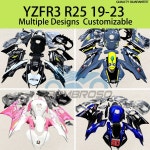 YAMAHA YZF R3 19 23 용 페어링 키트 2023 2020 R25 오토바이 YZFR3 2021 2022 2019 : sellna66