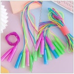 8Pcs 다채로운 플라스틱 건너 뛰는 밧줄 피트니스 점프 어린이 운동 장난감을 : 티에스무역